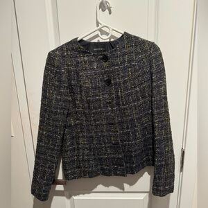Tweed blazer, size 10. Brand: Lafayette 148 New York.
